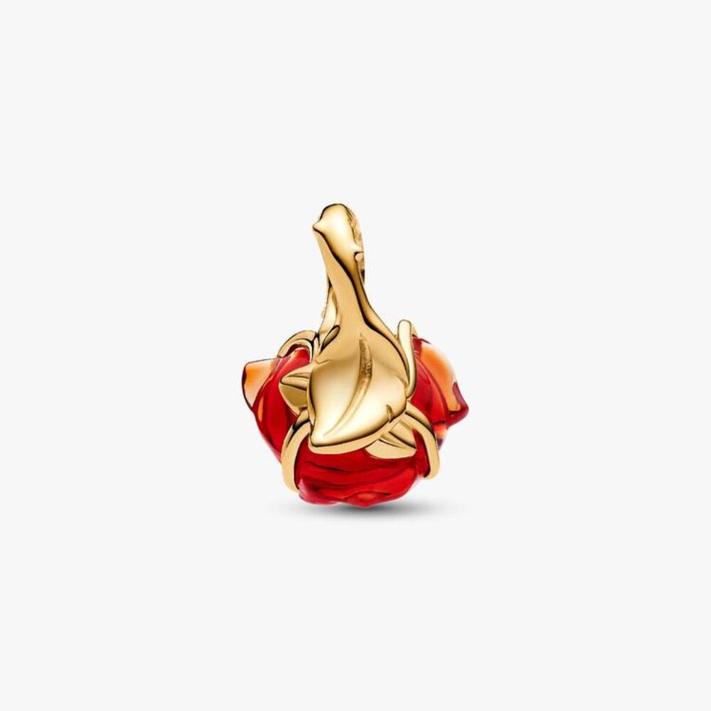 Pandora Disney Beauty And The Beast Enchanted Ros… - image 2
